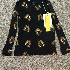 Kyte Rust Rainbow Pajama Shirt